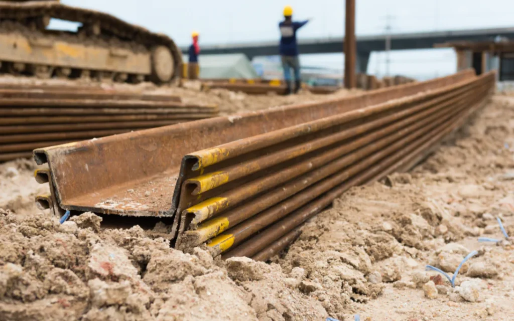 Pressed Steel Pilings in Burnet, TX