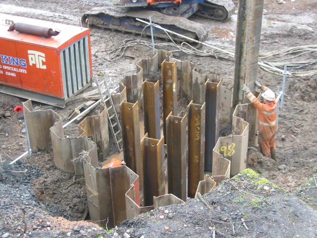 Pressed Steel Pilings in Burnet, TX