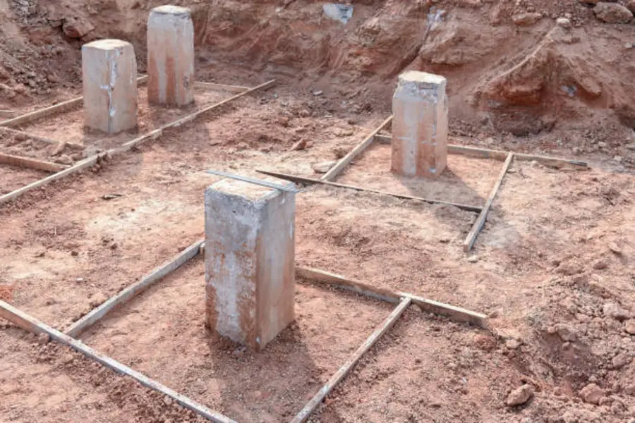 Slab Pier Installation In Burnet, TX
